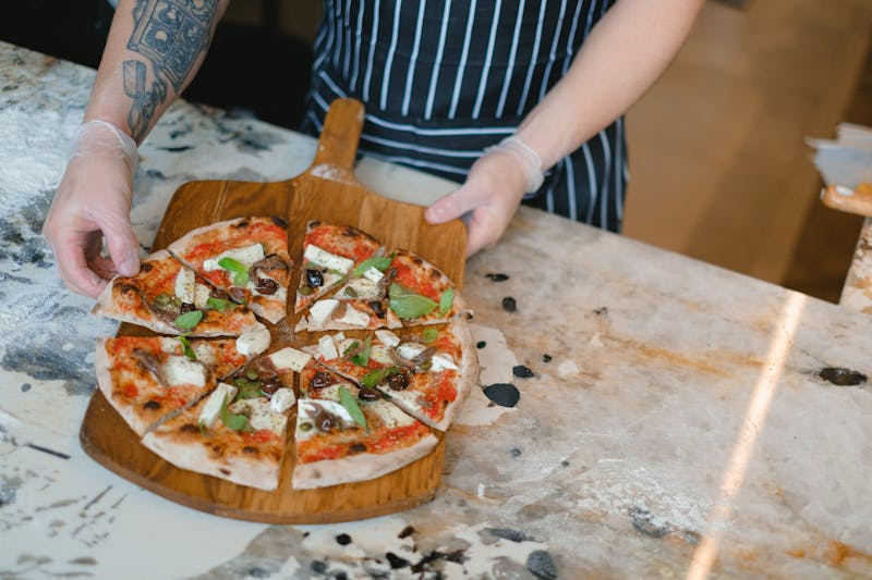 Dion's Classic Cheese Pizza - handcrafted dions pizza